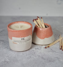 Load image into Gallery viewer, Honeysuckle and Sandalwood Candles
