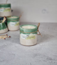 Load image into Gallery viewer, Lime and Mandarin Candles