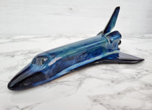 Load image into Gallery viewer, Blue Galaxy Space Shuttle (Made to order (3-4 weeks)